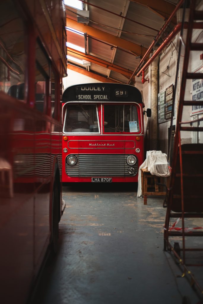 Aldridge red bus 2