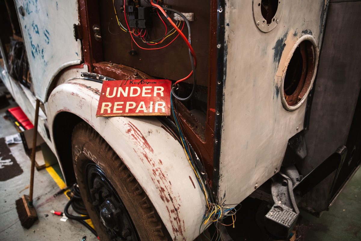 Aldridge Under Repair