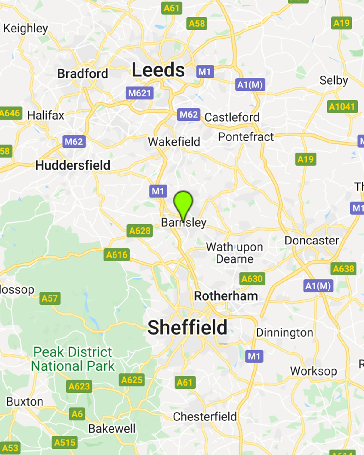 Contact Us Map
